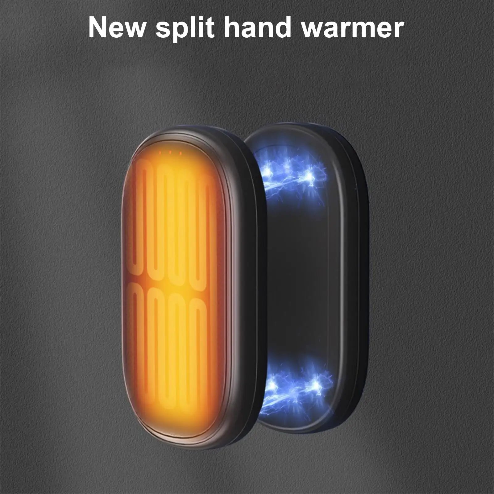 Electric Hand Warmer Portable Magnetic Hand Warmer USB Rechargeable Warming Device for Cold Climate Residents Fishing